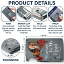 Memorial - Custom Photo In Loving Memory I'm Always With You Memorial - Personalized Card Wallet With Money Clip