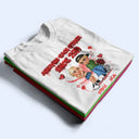 Y2K Cartoon Chibi Couple Together Annoying Each Other Since - Personalized T Shirt