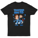 Y2K Cartoon Chibi Couple Together Annoying Each Other Since - Personalized T Shirt