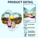 Dog Lovers,Memorial,Pet Lovers,Sad,Dog Mom - I Miss You Memorial Dog Cat - Personalized Acrylic Car Hanger