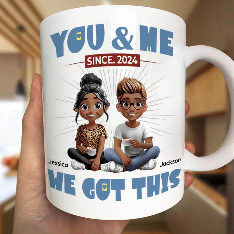 Gift For Couples, Gift For Husband, Gift For Wife, Gift For Boyfriend, Gift For Girlfriend - Annoying Each Other Couple I'm Yours No Refund - Personalized Mug