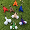 Funny,Golf,Sport Dad,Gift For Husband,Gift For Boyfriend,Gift For Men,Gift For Yourself,Gift For Grandpa,Dad's Hobby,Grandma's Hobby,Gift For Father - Custom Photo We Used To Live In Your Balls - Personalized 3D Printed Golf Ball Tee Holder