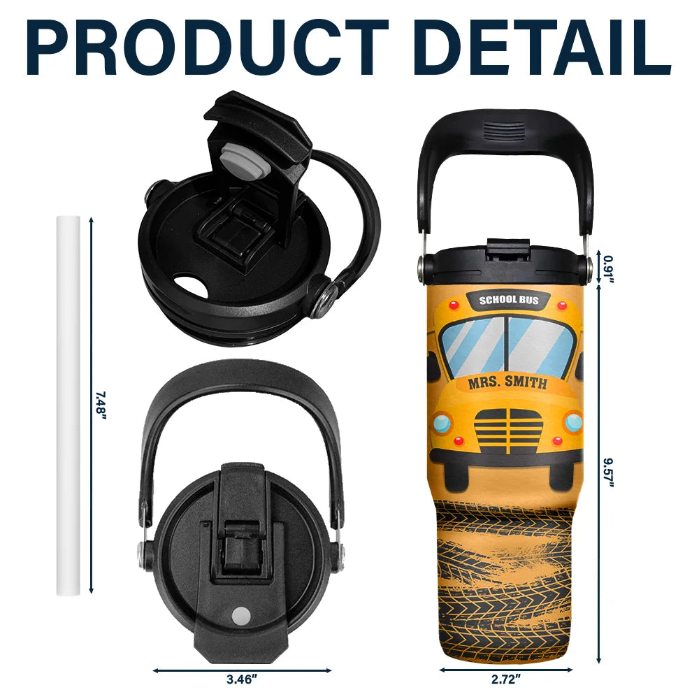 Teacher, Gift For Women, Happy, Back To School, Gift For Men - Y'all Gonna Make Me Lose My Mind - Personalized 30oz Tumbler With Handle