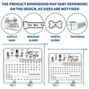 Pet Couple,Happy,Christmas - You And Me Life Is Better With Dogs - Personalized Acrylic Perpetual Desk Calendar