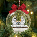 Gift For Couples,Christmas,Love - You And Me We Got This - Personalized 3D Acrylic Ball Ornament