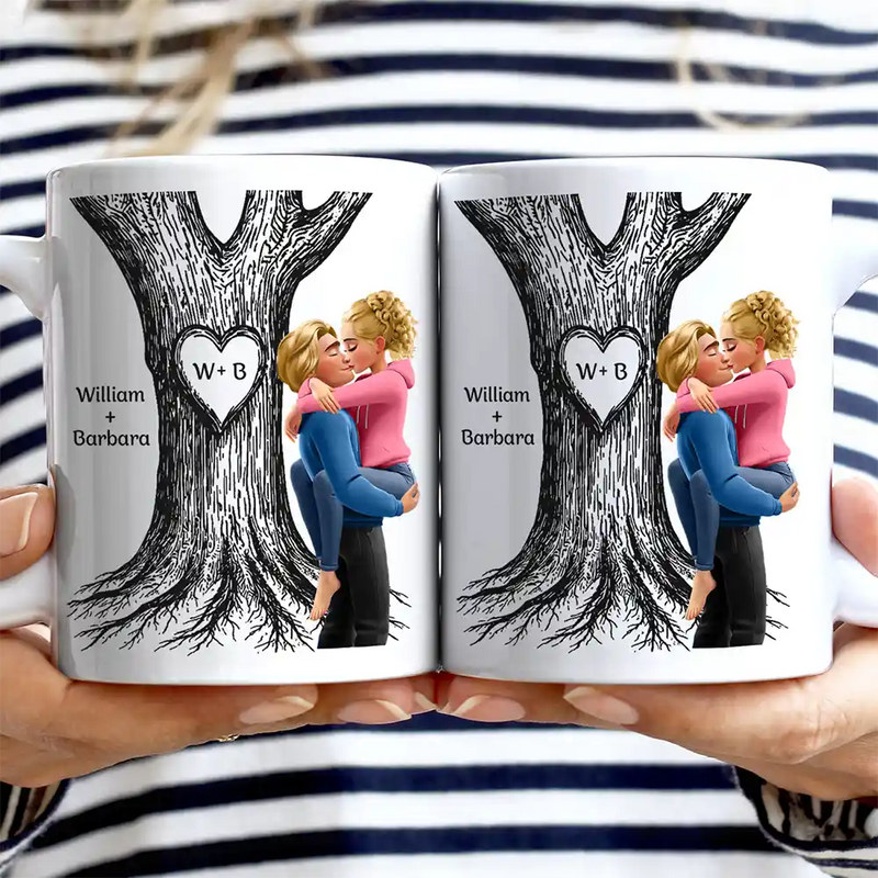 Gift For Couples,Gift For Husband,Gift For Wife,Gift For Boyfriend,Gift For Girlfriend,Happy - You And Me We Got This - Personalized Mug