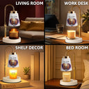 Gift For Couples,Love - You And Me We Got This 3D Effect Back Couple - Personalized Truncated Cone Candle Warmer