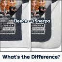 Gift For Couples,Gift For Husband,Gift For Wife,Gift For Boyfriend,Gift For Girlfriend,Love - You Are My Love You Are My Life 3D Effect Couple - Personalized Fleece Blanket, Sherpa Blanket