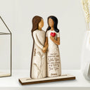 Gift For Bestie, Gift For Sisters, Happy - You Are The Sister I Got To Choose - Personalized Custom Shaped 2-Layered Wooden Plaque