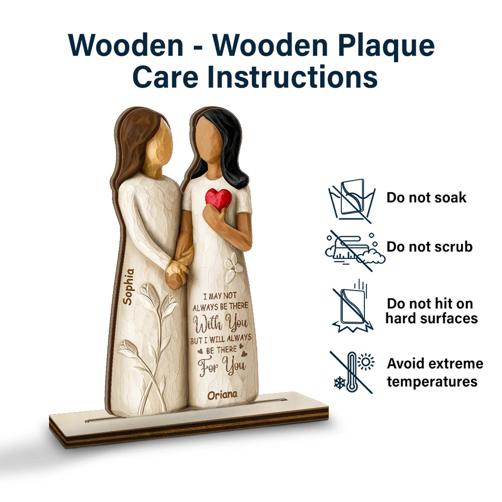 Gift For Bestie, Gift For Sisters, Happy - You Are The Sister I Got To Choose - Personalized Custom Shaped 2-Layered Wooden Plaque