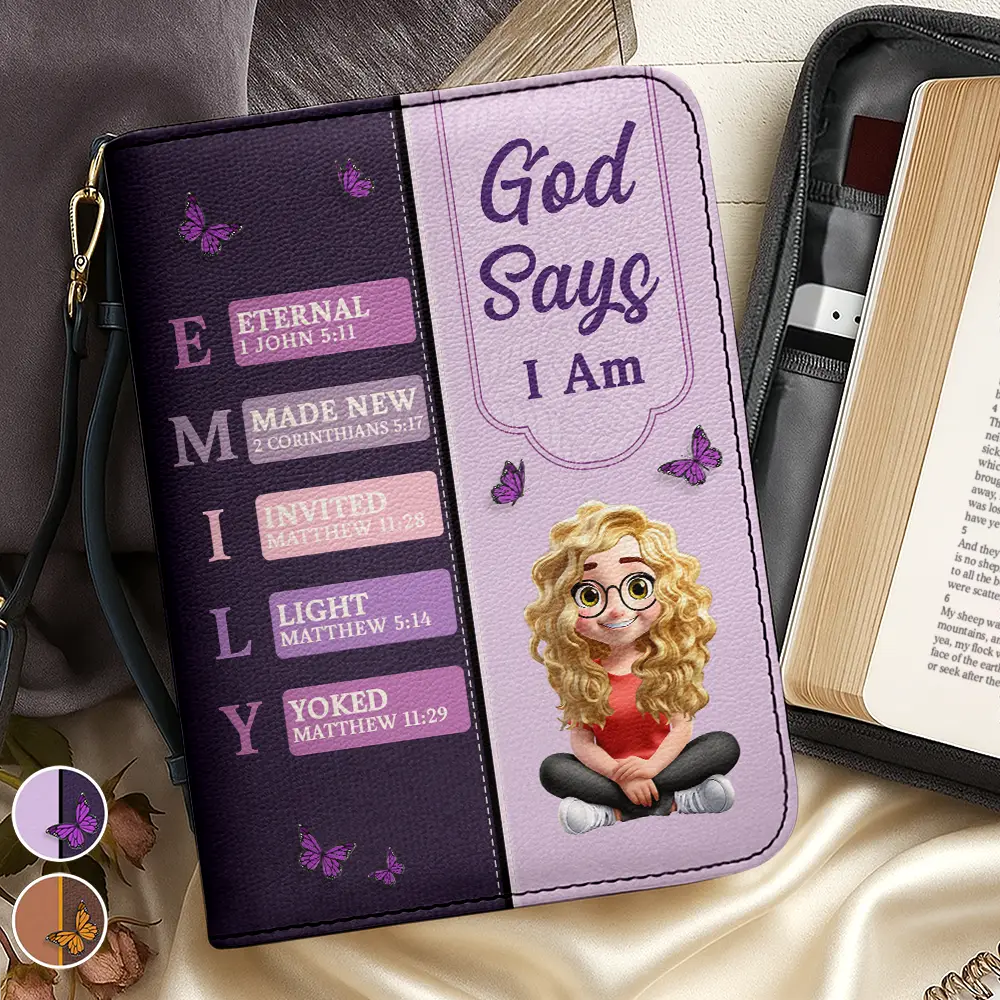 You Are Who God Says You Are - Personalized Bible Cover
