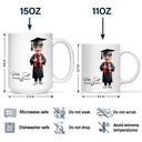 Graduation,Happy,Gift For Yourself - You Believed You Could So You Did - Personalized Mug
