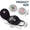 Gift For Husband,Gift For Boyfriend,Love - You Have My Heart And My Ass Couple - Personalized Leather Pocket Hug