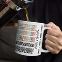 Dog Lovers,Dog Couple,Cat Lovers,Cat Couple,Pet Lovers,Pet Couple - You Me And The Dog Cat Hidden Message - Personalized Mug