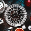 Gift For Brothers. Funny - You & I Are Brothers - Personalized Rocks Whiskey Glass