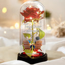 Gift For Couples, Gift For Husband, Gift For Wife, Gift For Boyfriend, Gift For Girlfriend, Love - You & Me We Got This - Personalized Everlasting Rose Dome Lamp