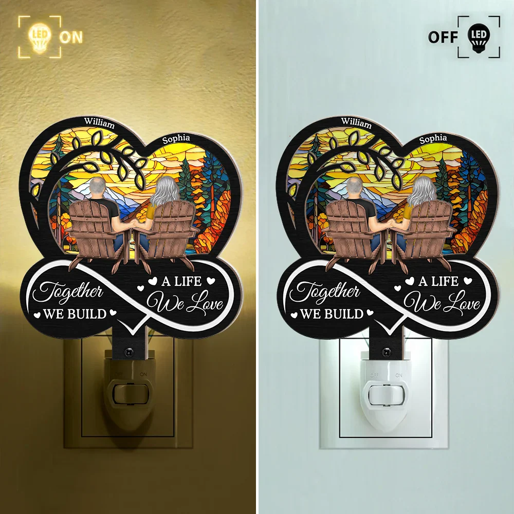 Gift For Couples,Gift For Husband,Gift For Wife,Gift For Boyfriend,Gift For Girlfriend,Love - You & Me We Got This - Personalized Plug-in Night Light