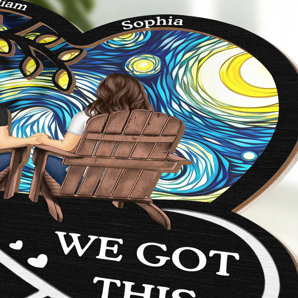 Gift For Couples,Gift For Husband,Gift For Wife,Gift For Boyfriend,Gift For Girlfriend,Love - You & Me We Got This - Personalized Plug-in Night Light