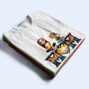 Gift For Mother, Love - Young Mother Daughter Son We Love You Mom 3D Cartoon - Personalized T Shirt