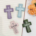 Your Are Bibble Bookmark - Personalized Cross Leather Magnetic Bookmark