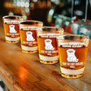 Cat Lovers,Cat Dad - Your Tiny Furry Overlords - Personalized Shot Glass