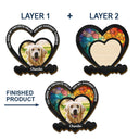 Sad,Memorial,Dog Lovers,Pet Lovers - Your Were My Favorite Hello Dog Memorial - Personalized Custom Shaped Car Visor Clip