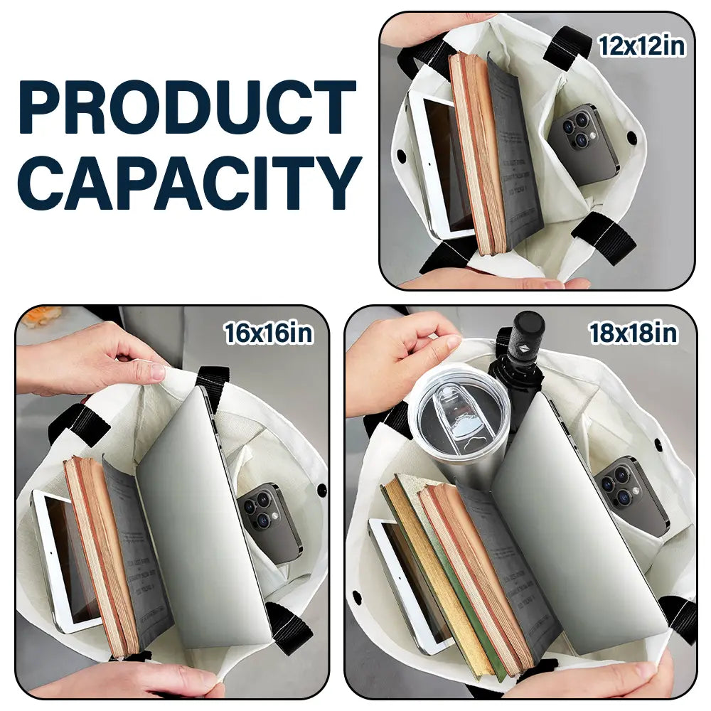 Dog Lovers,Dog Mom,Travel,Happy - Doggie Things 3D Effect Dogs - Personalized Zippered Canvas Bag