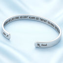 Gift For Women, Gift For Sibling, Gift For Sisters, Gift For Bestie, Love - Zodiac Signs Friends Are Like Stars - Personalized Bangle Bracelet Cuff