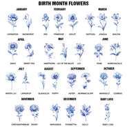 Christmas,Gift For Yourself - Let Your Birth Month Flower Bloom In Time - Personalized Spinning Perpetual Desk Calendar