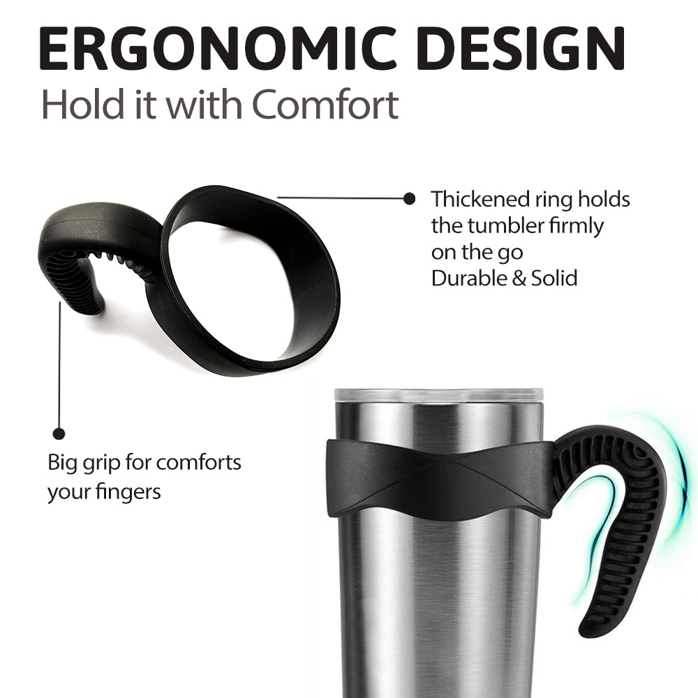 20 Oz Tumbler Handle, Reusable Anti-Slip Easy Grip Handle, Handle Holder For 20 Ounce Tumbler