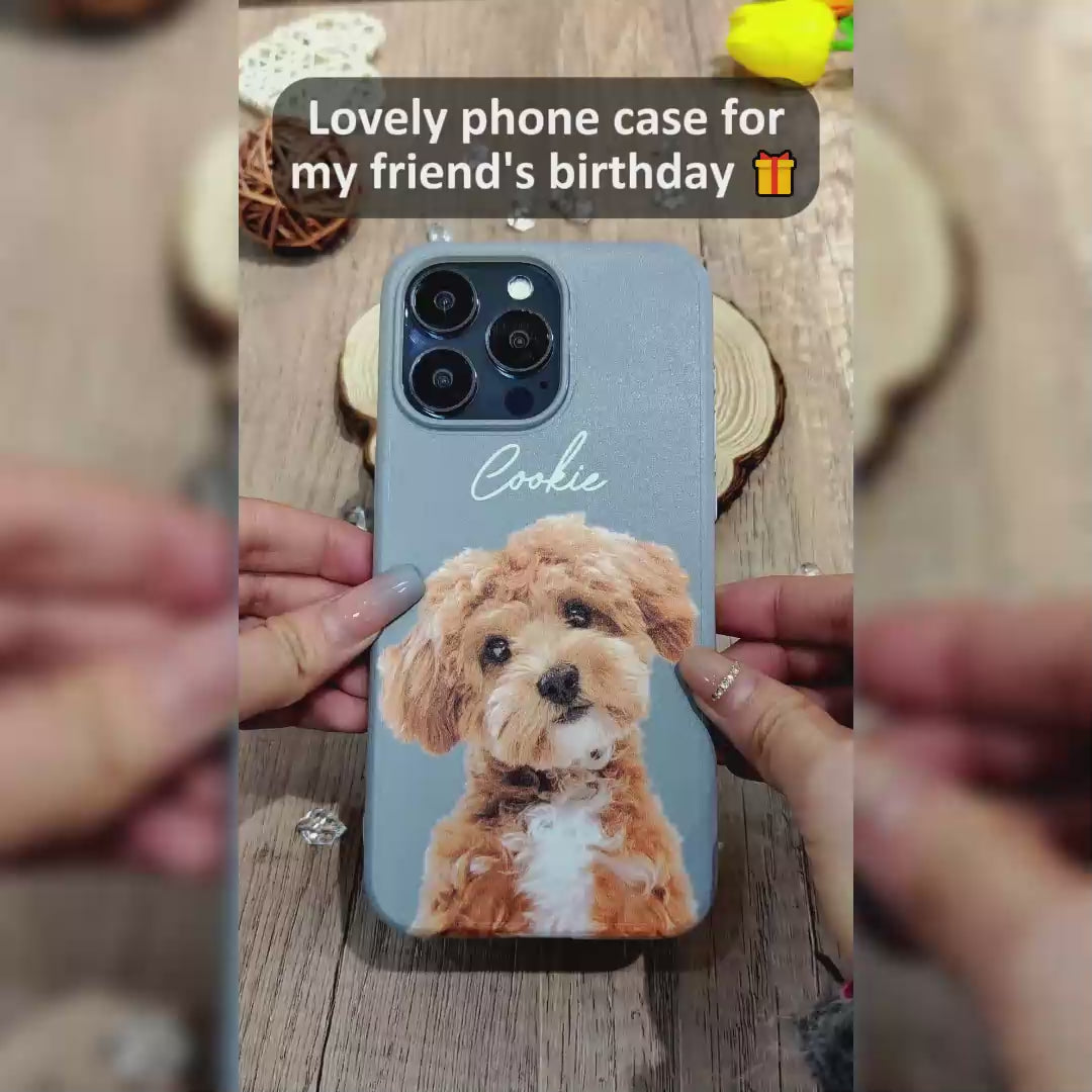Custom Photo Your Dogs Cats - Gift For Pet Lovers - Personalized Clear Phone Case