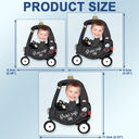 Custom Photo, Gift For Father, Funny - Custom Photo Drive Safe Dad Grandad - Personalised Acrylic Car Hanger