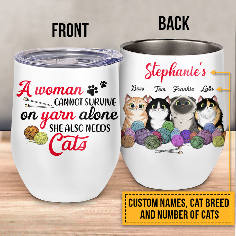 Personalised Knitting Mug Knitting Gifts for Women Knitting Lover