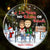 Christmas Family Couple I'm Yours No Returns Or Refunds - Gift For Couples - Personalized Custom Circle Acrylic Ornament