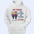 Christmas Chibi Couple No Returns Or Refunds - Christmas Gift For Couple - Personalized Custom Hoodie