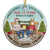 Christmas Family Couple Annoying Each Other For Years - Christmas Gift For Couples - Personalized Custom Circle Ceramic Ornament