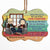 Christmas Chibi Old Couple When We Get To The End Of Our Lives - Christmas Gift For Couple - Personalized Custom Wooden Ornament
