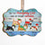 On The Naughty List Cat - Christmas Gift - Personalized Custom Wooden Ornament