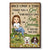 Once Upon A Time There Was A Girl Who Really Loved Dogs & Gardening - Personalized Custom Poster
