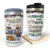 Grilling Family Couple Husband And Wife Drinking Buddies For Life - Couple Gift - Personalized Custom Triple 3 In 1 Can Cooler