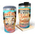 Husband & Wife Travel Buddies For Life Traveling - Couple Gift - Personalized Custom Triple 3 In 1 Can Cooler
