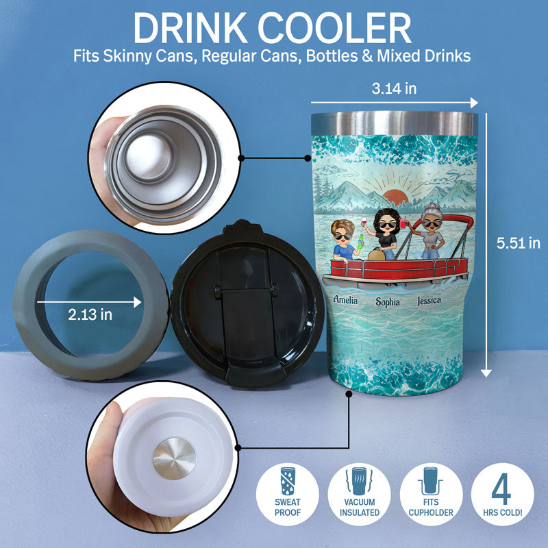 Lake Life Insulated Can Cooler