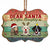 Dear Santa Define Naughty - Christmas Gift For Dog Lovers - Personalized Custom Wooden Ornament