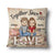 Together Since Love Forever Husband Wife - Gift For Couples - Personalized Custom Pillow