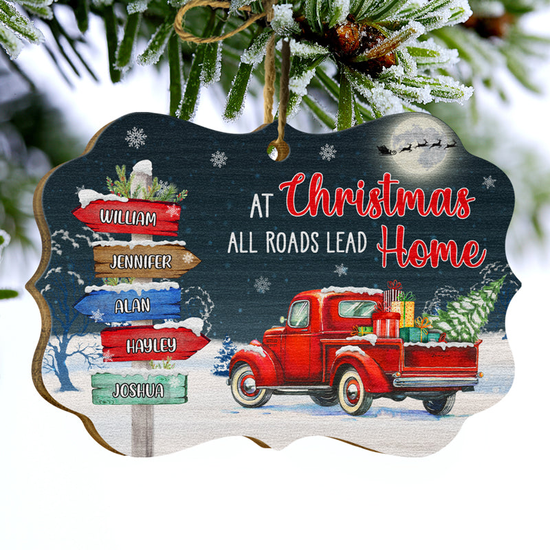 Personalized 2023 Christmas Ornament- House Ornaments Housewarming Gifts  for New House House Decor Home Decor All Roads Lead Home Christmas  Ornaments