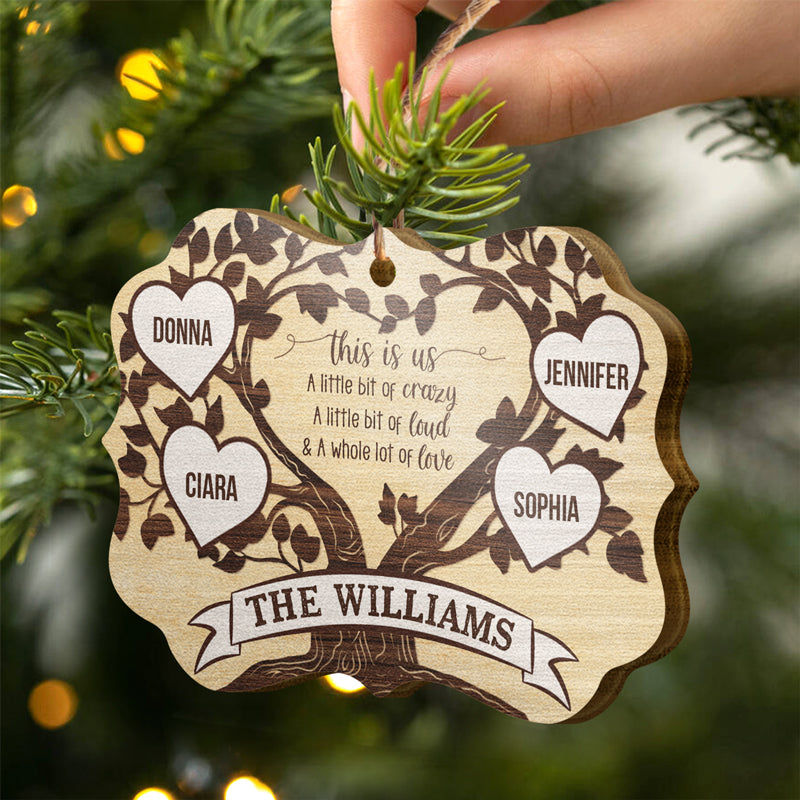 This Is Us Family Tree - Gift For Family - Personalized Custom Wooden ...