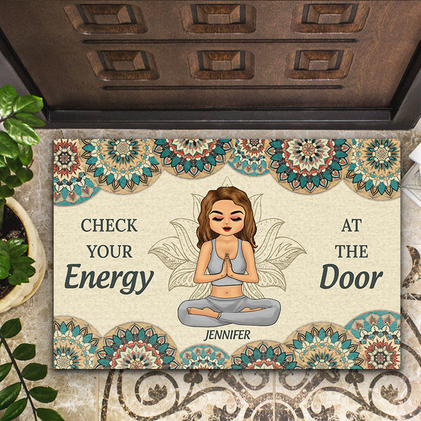 Coir Mat Check Your Energy