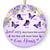 They Will Never Leave Our Hearts - Memorial Gift - Personalized Custom Circle Ceramic Ornament