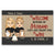 Chibi Couple Welcome Cats Are Shady - Couple Gift - Personalized Custom Doormat