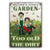 Garden Couple Play In The Dirt - Couples Gift - Personalized Custom Classic Metal Signs